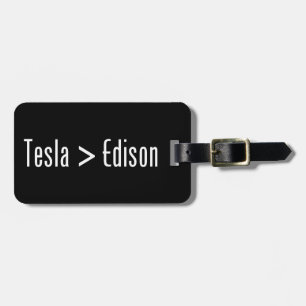 Etiqueta De Bagagem Tesla > Edison