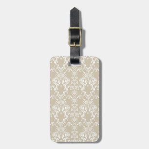 Etiqueta De Bagagem Teste padrão floral