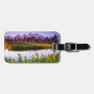 Etiqueta De Bagagem Teton Sunrise