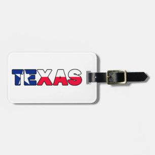 Etiqueta De Bagagem Texas