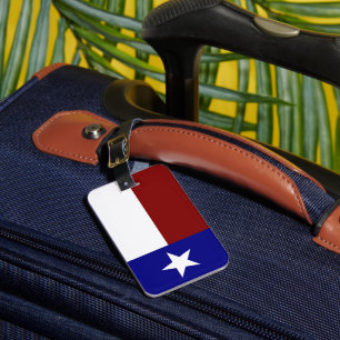 Etiqueta De Bagagem Texas: Bandeira do Texas