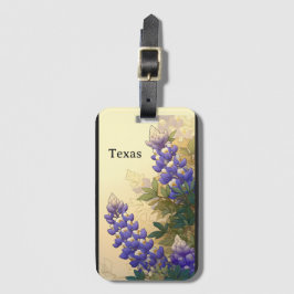 Etiqueta de Bagagem Texas Bluebonnet