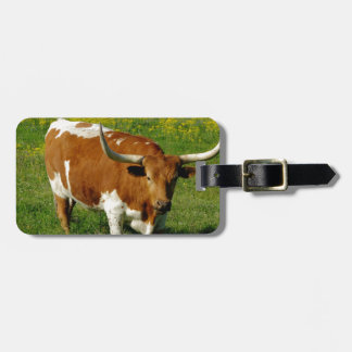 Etiqueta De Bagagem Texas Longhorn