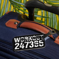 Texto vestido e arranhado Workout 247365 branco