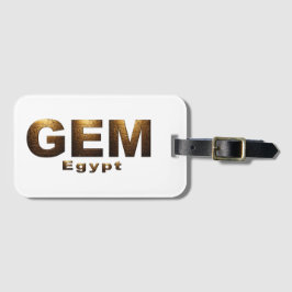 Etiqueta De Bagagem The Grand Egyptian Museum