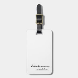 Etiqueta De Bagagem The Journey Tag – Personalized Custom Luggage Tag