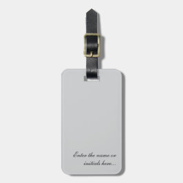 Etiqueta De Bagagem The Journey Tag – Personalized Custom Luggage Tag
