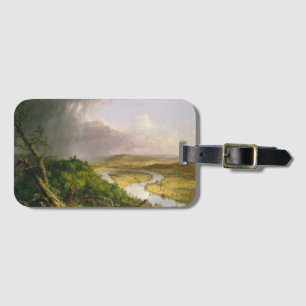 Etiqueta De Bagagem Thomas Cole O Oxbow Rio Connecticut