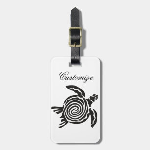 Etiqueta De Bagagem Thunder_Cove do Estilo Tribal