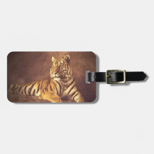 Etiqueta De Bagagem Tigre