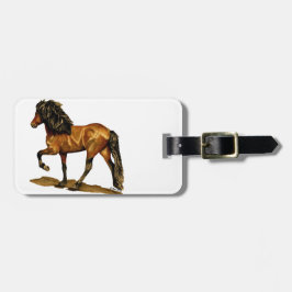 Etiqueta De Bagagem Tolice no movimento dois