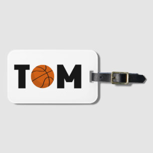 Etiqueta De Bagagem Tom Basquete