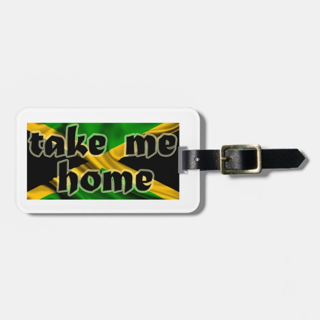 Etiqueta De Bagagem Tome-me Home (Frente Horizontal)