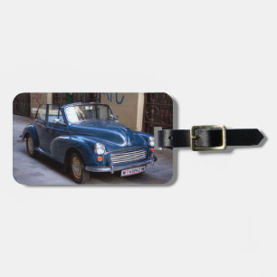 Etiqueta De Bagagem Torneio Conversível Morris Minor