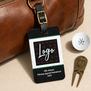 Etiqueta De Bagagem Torneio de Golfe com Logo Personalizado