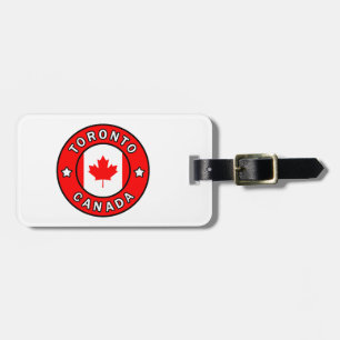 Etiqueta De Bagagem Toronto Canadá