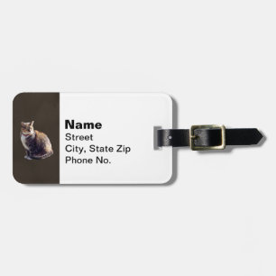 Etiqueta De Bagagem Tortoisinferno Cat