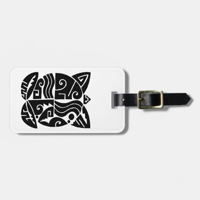 Etiqueta De Bagagem Tortuga Sudoeste (Frente Horizontal)