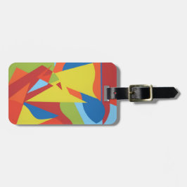 Etiqueta De Bagagem Toucan Beak Colorburst Luggage Tag