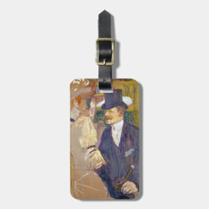 Etiqueta De Bagagem Toulouse-Lautrec - O inglês do Rouge