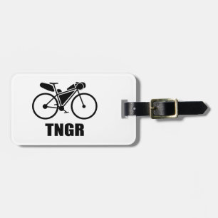 Etiqueta De Bagagem Transplante de Bikepacking Race para a Geórgia do