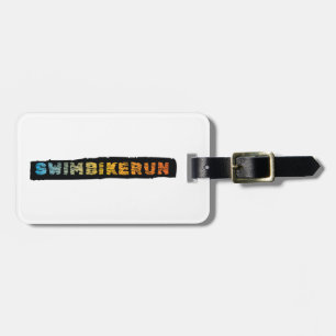 Etiqueta De Bagagem Triathlon design