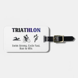 Etiqueta De Bagagem Triathlon SUPERIOR