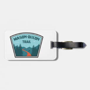 Etiqueta De Bagagem Trilha Mason-Dixon