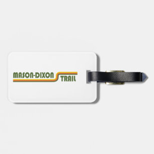 Etiqueta De Bagagem Trilha Mason-Dixon