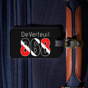 ETIQUETA DE BAGAGEM TRINI 868 PRETO