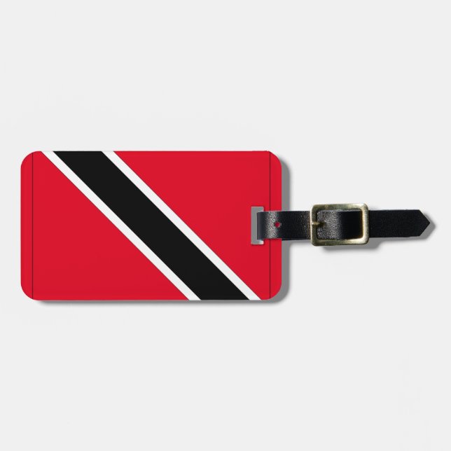 Etiqueta De Bagagem Trinidade e Tobago (Frente Horizontal)