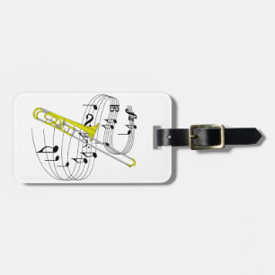 Etiqueta De Bagagem Trombone