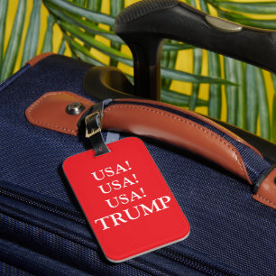 ETIQUETA DE BAGAGEM TRUMP