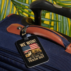 Etiqueta De Bagagem Trump 2024 Ganhamos A Vitória Inauguração 2025