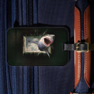 Etiqueta De Bagagem Tubarão