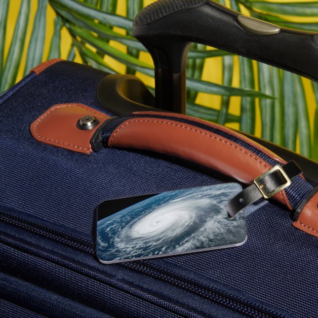 Etiqueta De Bagagem Tufão Hinnamnor. (Frente Insitu 3)