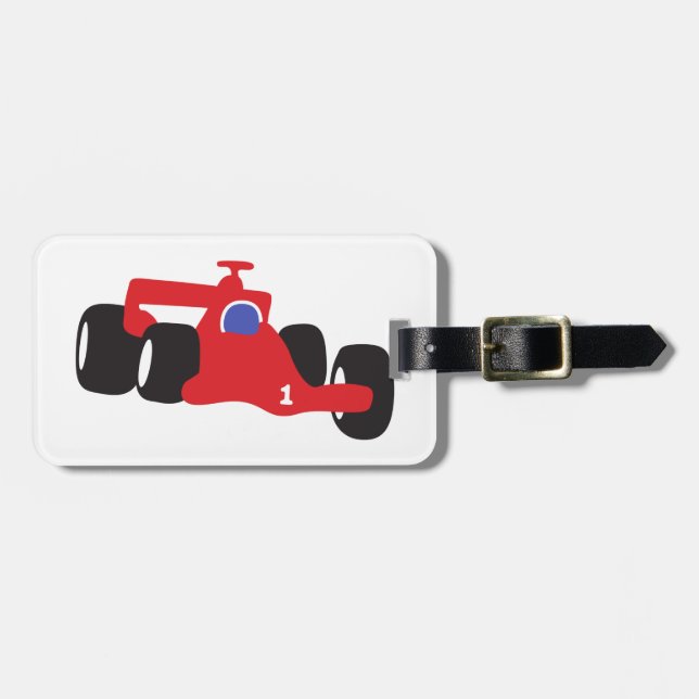 Etiqueta De Bagagem Turbo-carro (Frente Horizontal)