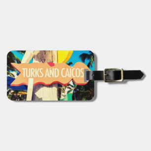 Etiqueta De Bagagem Turcos e Caicos