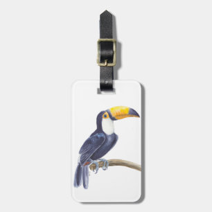 Etiqueta De Bagagem Turiano, pássaro tropical