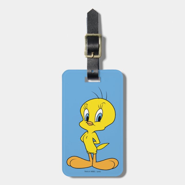 Etiqueta De Bagagem TWEETY™ | Pássaro Inteligente (Frente Vertical)