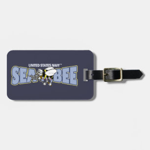 Etiqueta De Bagagem U.S. Seabee do marinho