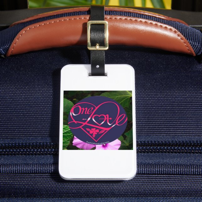 Etiqueta De Bagagem Um amor e eu te amo (Frente Insitu 2)