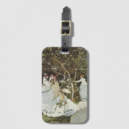 Etiqueta De Bagagem Um moinho de vento em Zaandam Claude Monet