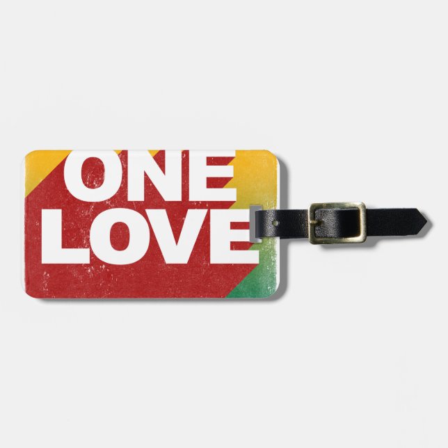 Etiqueta De Bagagem Um Poster de amor (Frente Horizontal)