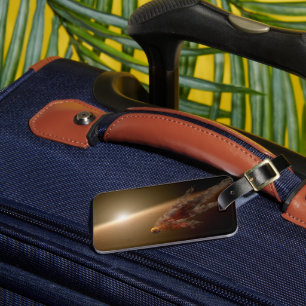 Etiqueta De Bagagem Uma Erupção Enorme Em Torno Do Star Ngc 2547-Id8.