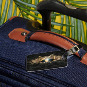 Etiqueta De Bagagem Uma Estrela Cercada Por Um Disco Protoplanetário