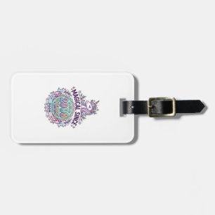Etiqueta De Bagagem Unicorn Mágico Desde Ano Gráfico Design Zazzle D