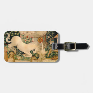 Etiqueta De Bagagem Unicorn Tapestries Encontrou Legenda Mítica