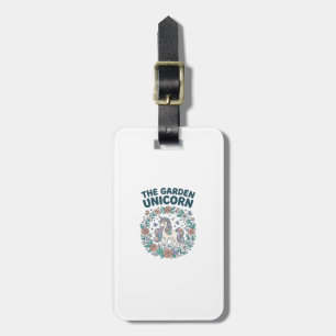 Etiqueta De Bagagem Unicórnio O Unicórnio Do Jardim Camiseta Têndencia