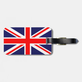 Etiqueta De Bagagem Union Jack - Bandeira do Reino Unido